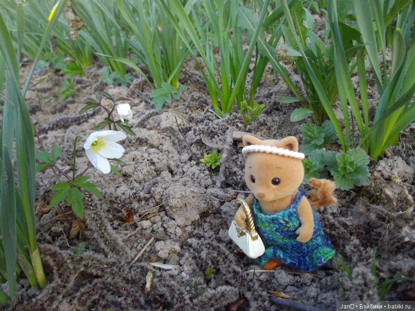 Sylvanian Families:весенняя прогулка сильванийцев