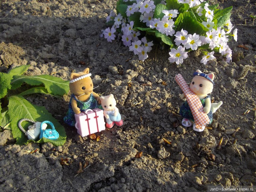 Sylvanian Families:весенняя прогулка сильванийцев (фото 8)