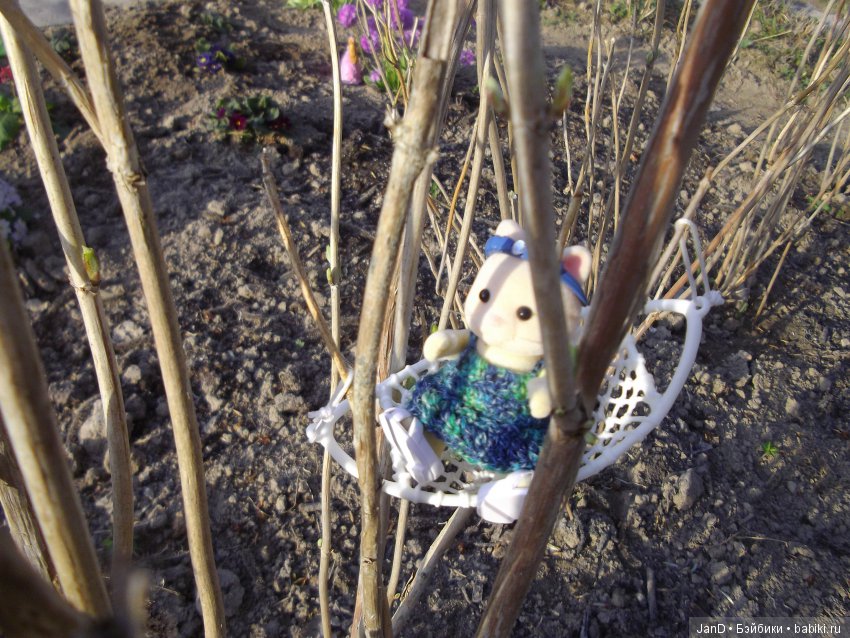 Sylvanian Families:весенняя прогулка сильванийцев