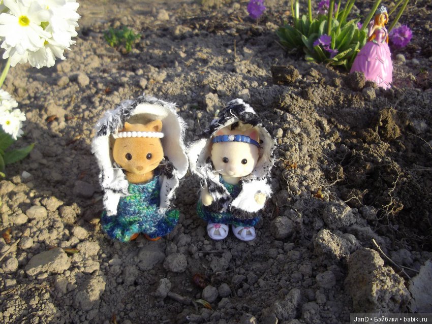 Sylvanian Families:весенняя прогулка сильванийцев