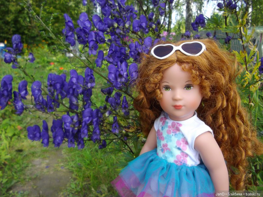 Käthe Kruse:зеленоглазая Carlotte