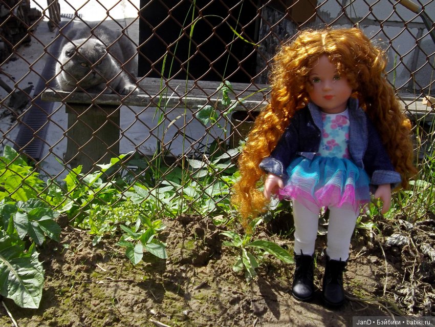 Käthe Kruse:зеленоглазая Carlotte (фото 9)