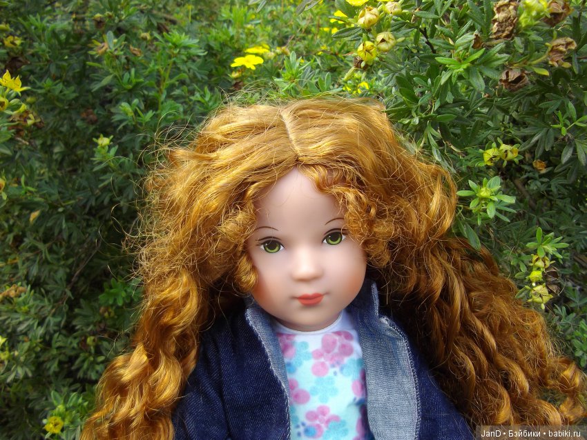 Käthe Kruse:зеленоглазая Carlotte