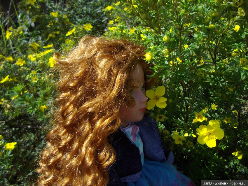 Käthe Kruse:зеленоглазая Carlotte (фото 3)