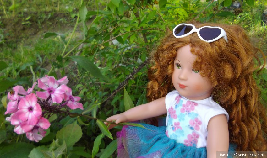 Käthe Kruse:зеленоглазая Carlotte