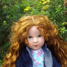 Käthe Kruse:зеленоглазая  Carlotte