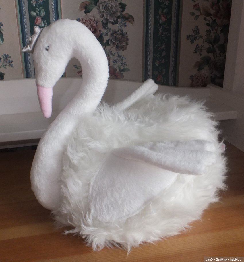 Käthe Kruse София и лебедь (фото 8)