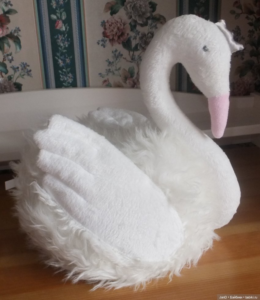 Käthe Kruse София и лебедь (фото 9)