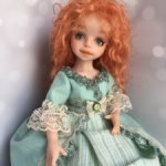 Анжелика - авторская коллекционная кукла