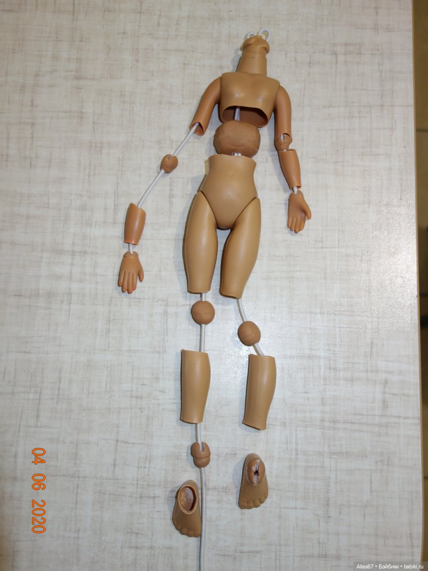 Хочу подвижную куклу — Ремонт и реставрация кукол: тело (фото 5)