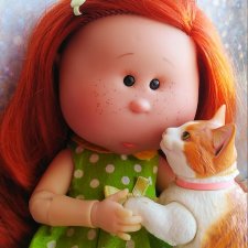 Как Нюта Барона с праздником поздравляла