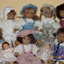 Коллекция характерных кукол A.Jansen, Petra Jackle