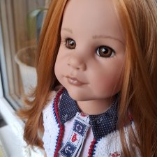 Красавица рыжик с карими глазками Нюд