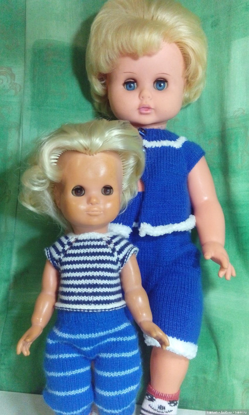 Цвет настроения синий — Коллекции винтажных кукол и игрушек: СССР (фото 5)