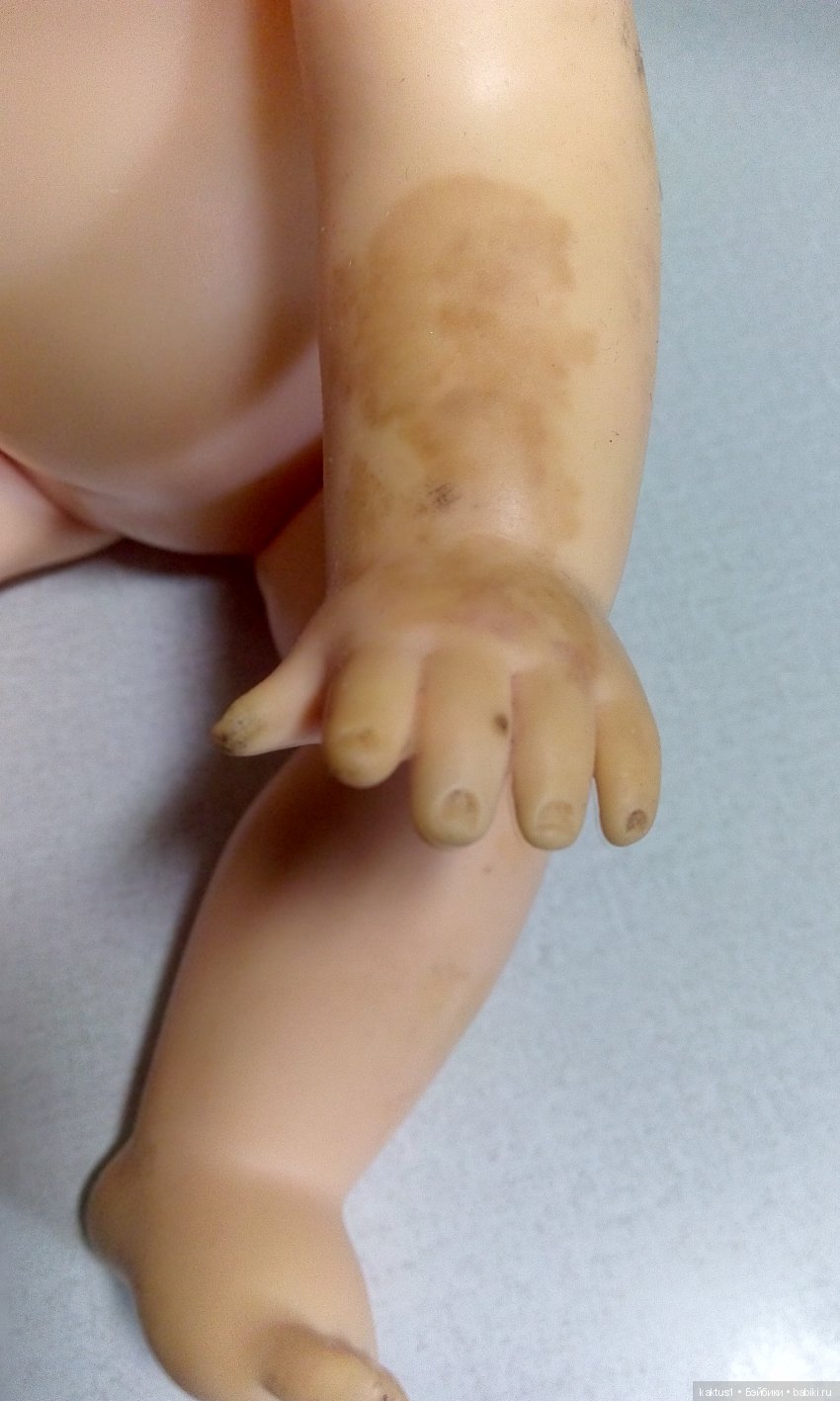 SOS! Прошу совета — Ремонт кукол СССР и ГДР (немок): чернота (фото 2)