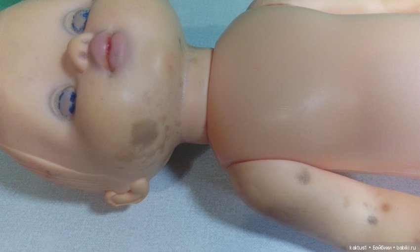 SOS! Прошу совета — Ремонт кукол СССР и ГДР (немок): чернота (фото 6)