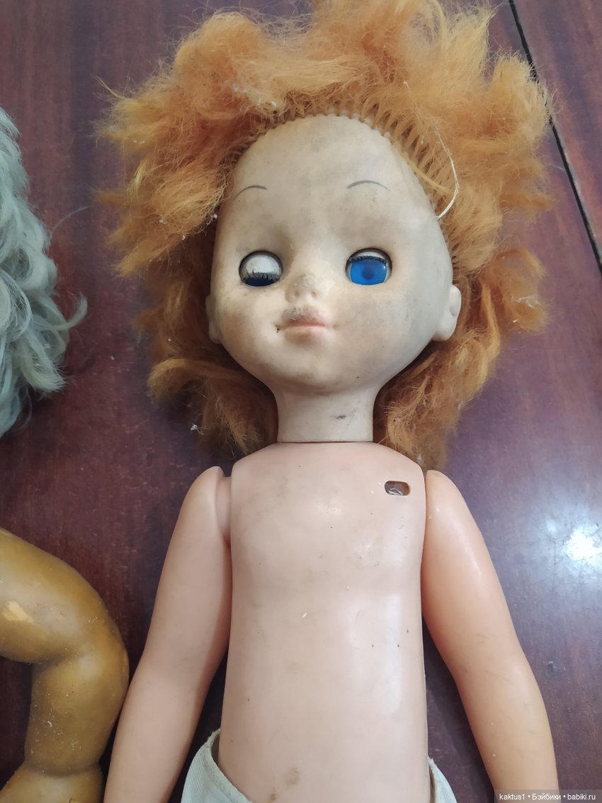 Я люблю свою работу — Ремонт кукол СССР и ГДР (немок): чернота (фото 2)