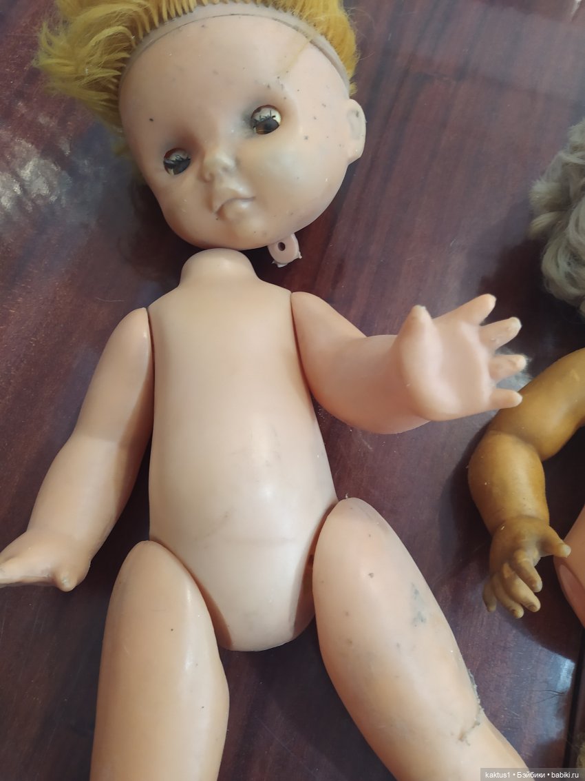 Я люблю свою работу — Ремонт кукол СССР и ГДР (немок): чернота (фото 5)