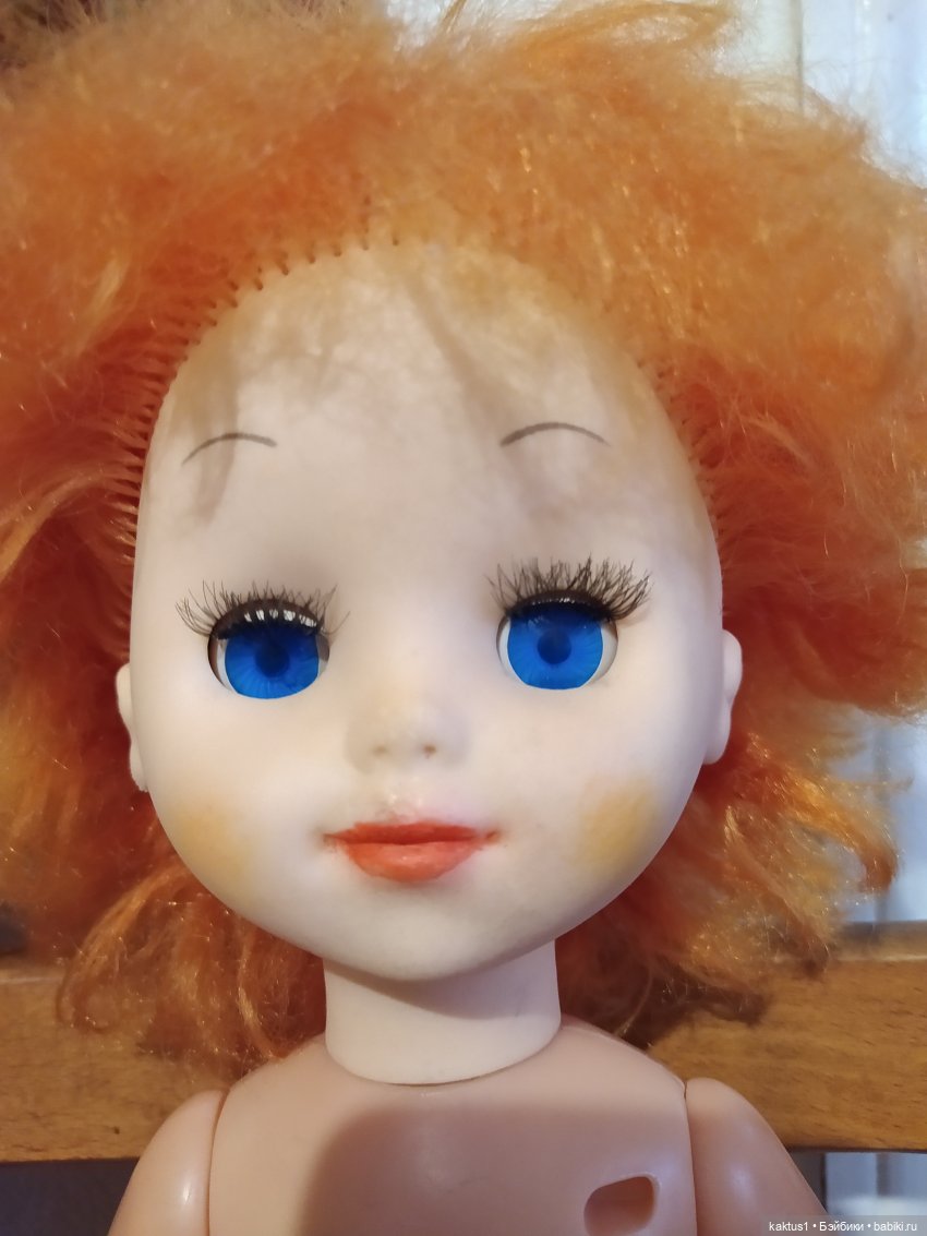 А вот и мы — Ремонт кукол СССР и ГДР (немок): чернота