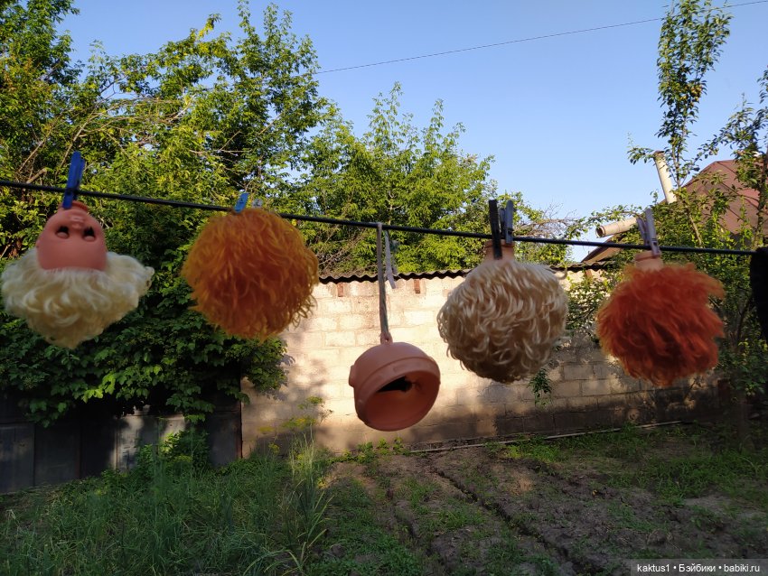 А вот и мы — Ремонт кукол СССР и ГДР (немок): чернота (фото 3)