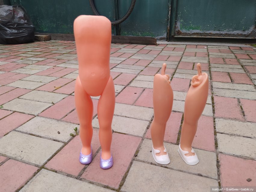 А вот и мы — Ремонт кукол СССР и ГДР (немок): чернота (фото 8)