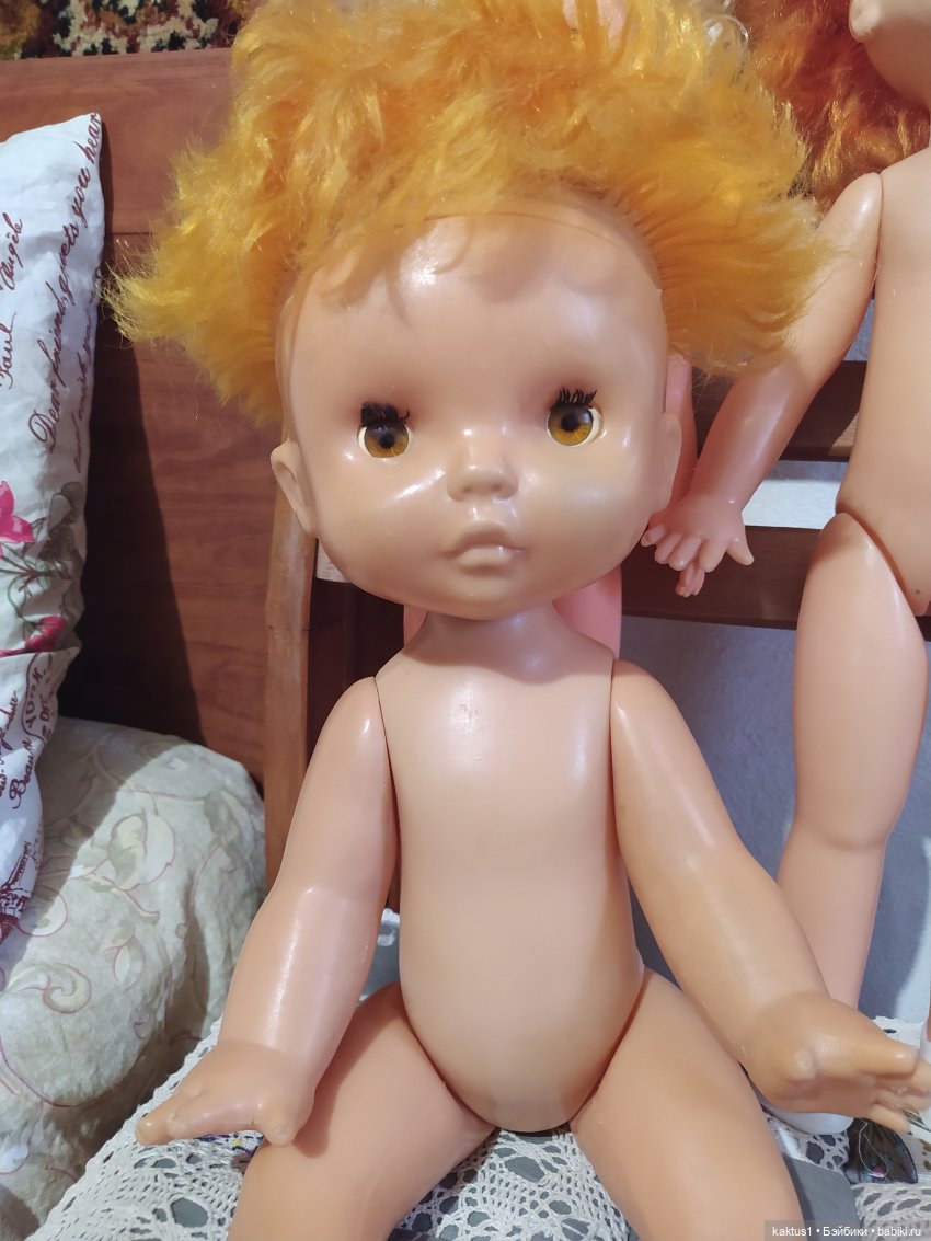 А вот и мы — Ремонт кукол СССР и ГДР (немок): чернота (фото 10)