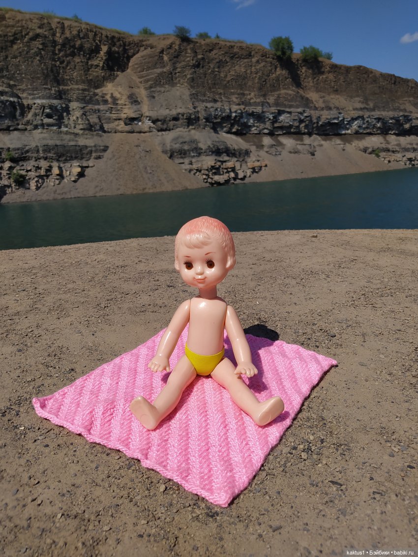 Лето, озеро, Даша — Советские винтажные куклы (СССР): Ленигрушка (фото 7)