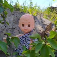 Лето, озеро, Даша