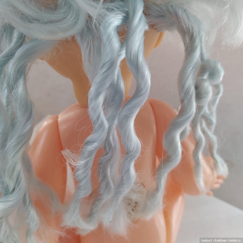 Голова с сюрпризом — Ремонт кукол СССР и ГДР (немок): чернота (фото 7)