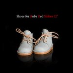 Обувь для Ruby Red Fashion Siblies 12" (пыльный голубой)
