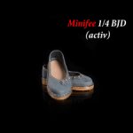 Обувь для Minifee 1/4 BJD (по стельке 55 мм) (джинс)