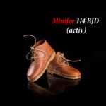 Ботинки для Minifee 1/4 BJD (по стельке 55 мм) (рыже-коричневые)