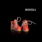 Обувь для BONEKA (стелька 38х16 мм) (оранжево-красные)
