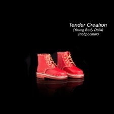 Ботинки красные для Tender Creation (Young Body Dolls) (подросток)