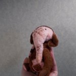 Слоник в стиле тедди (мишка тедди) ручного формата