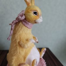 Очаровательная Пасхальная кроля в стиле тедди (мишка тедди), teddy bear