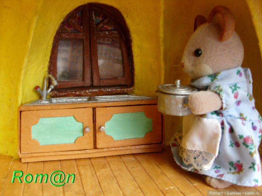 Мебель для Дома-тыквы своими руками, часть 1