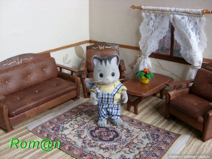 Мягкий гарнитур для моих Сильвашек