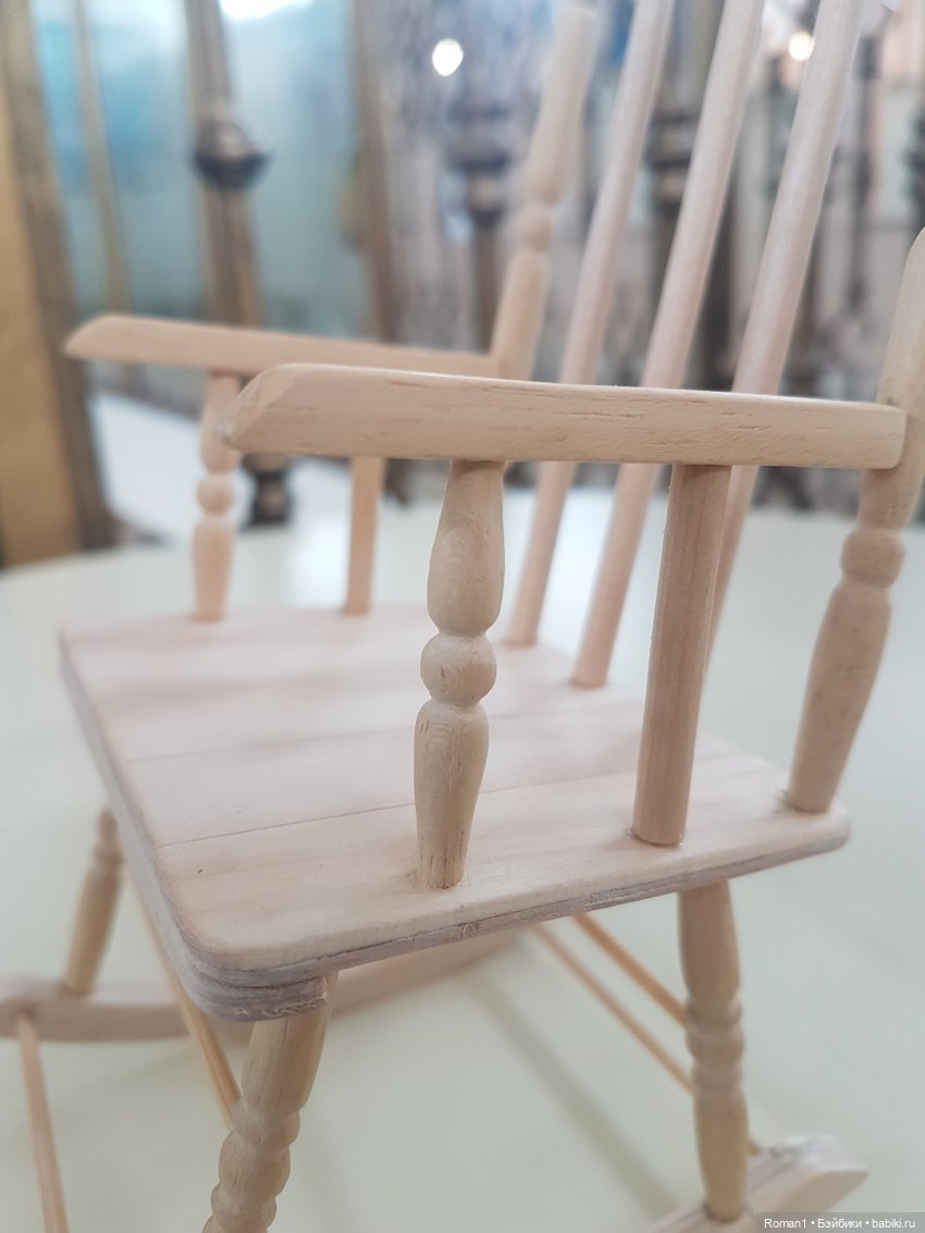 Кресло качалка — Мебель для кукол и домиков: фото (фото 5)