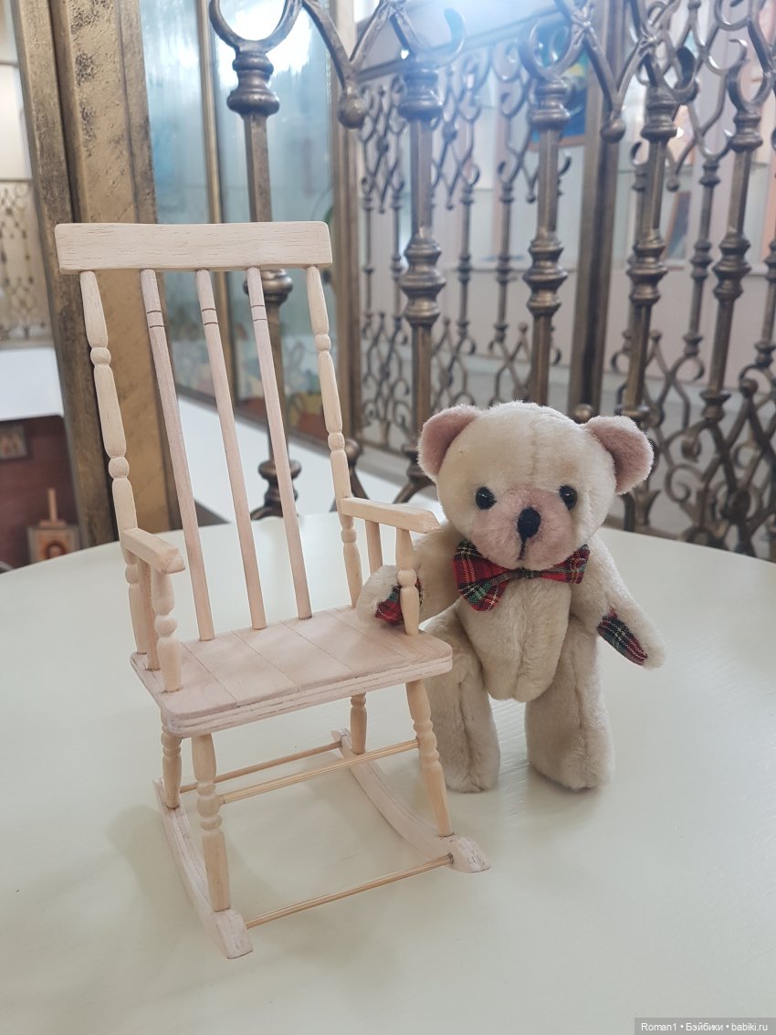 Кресло качалка — Мебель для кукол и домиков: фото (фото 8)