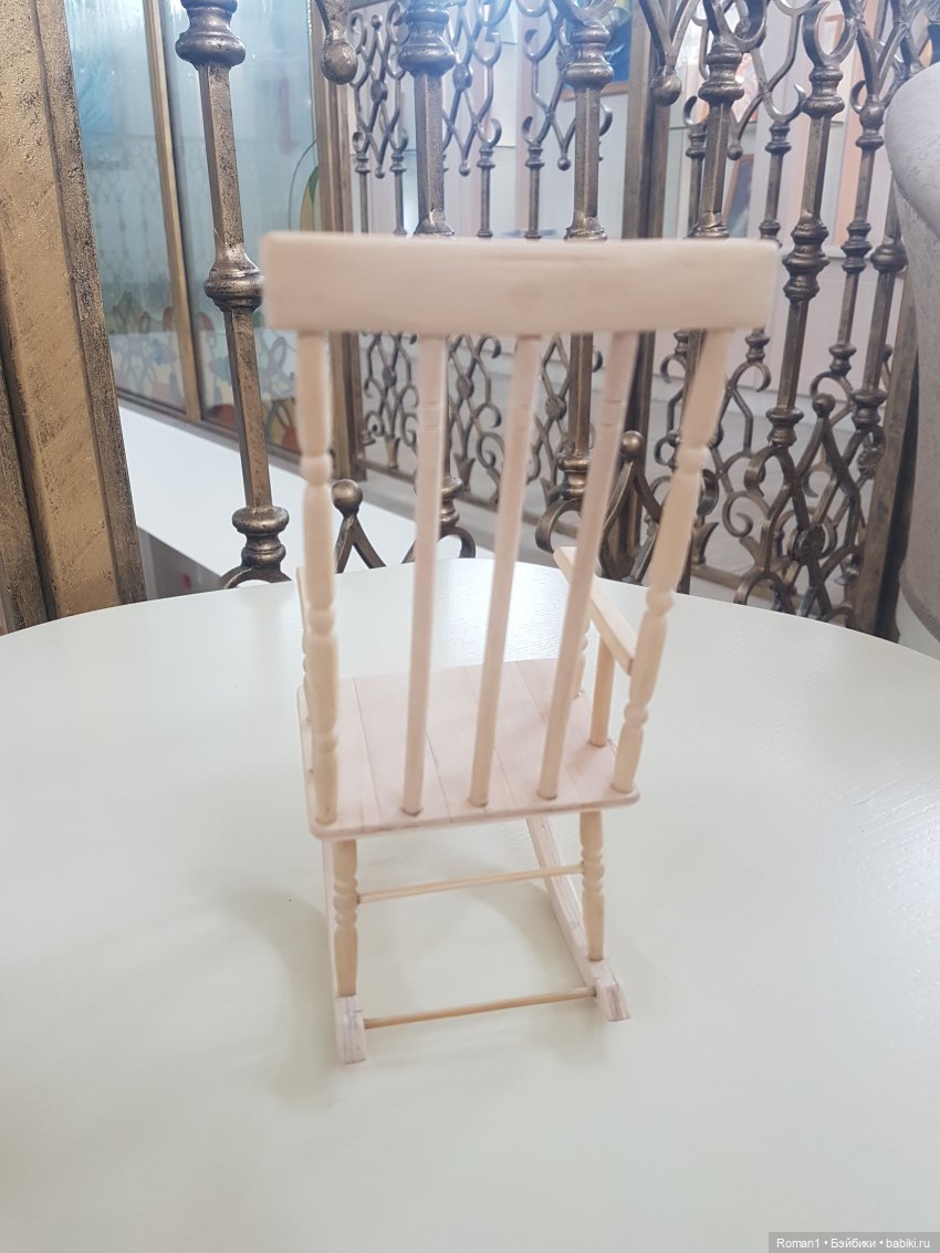 Кресло качалка — Мебель для кукол и домиков: фото (фото 7)