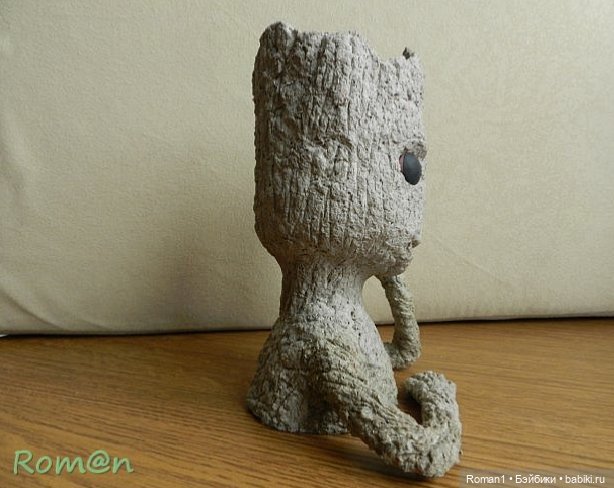 Мастер-класс. Малыш Грут-вазонница, карандашница