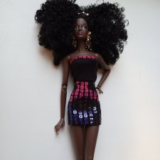 Одежда Интегрити черное вечернее платье пайетки Аутфит фэшн пак