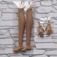 Сменные Ноги с плоской стопой и сменные кисти от Поппи Паркер Десерт Даззлер