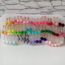 Серьги для Барби Поппи Ню фейс интегрити украшения Момоко сережки шарики пушистые