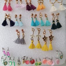 Серьги кисточки кисть для барби поппи интегрити момоко рестлерша Дисней лимон ягоды