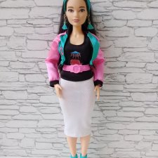 Барби фашионистас курви скин Киры Бмр на теле Дикие сердца Wild hearts crew