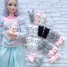 Игрушка для барби поппи интегрити Дисней world Worlbox зайка котик мишка