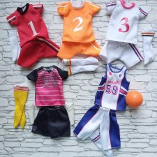 Спортивная одежда на барби носки шорты майка