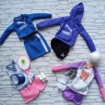 Спортивная одежда на барби пума тениссистка волейбол